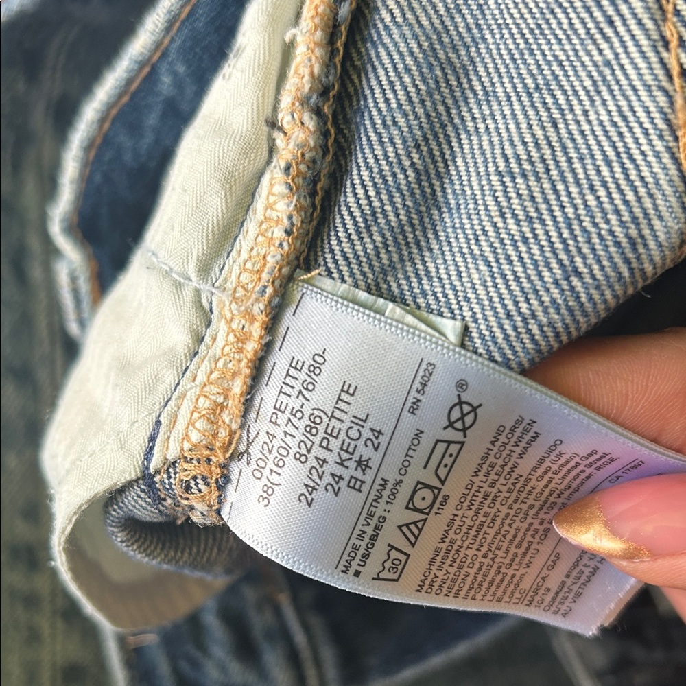 Classic Blue Straight Leg Jeans - Picture 6 of 8